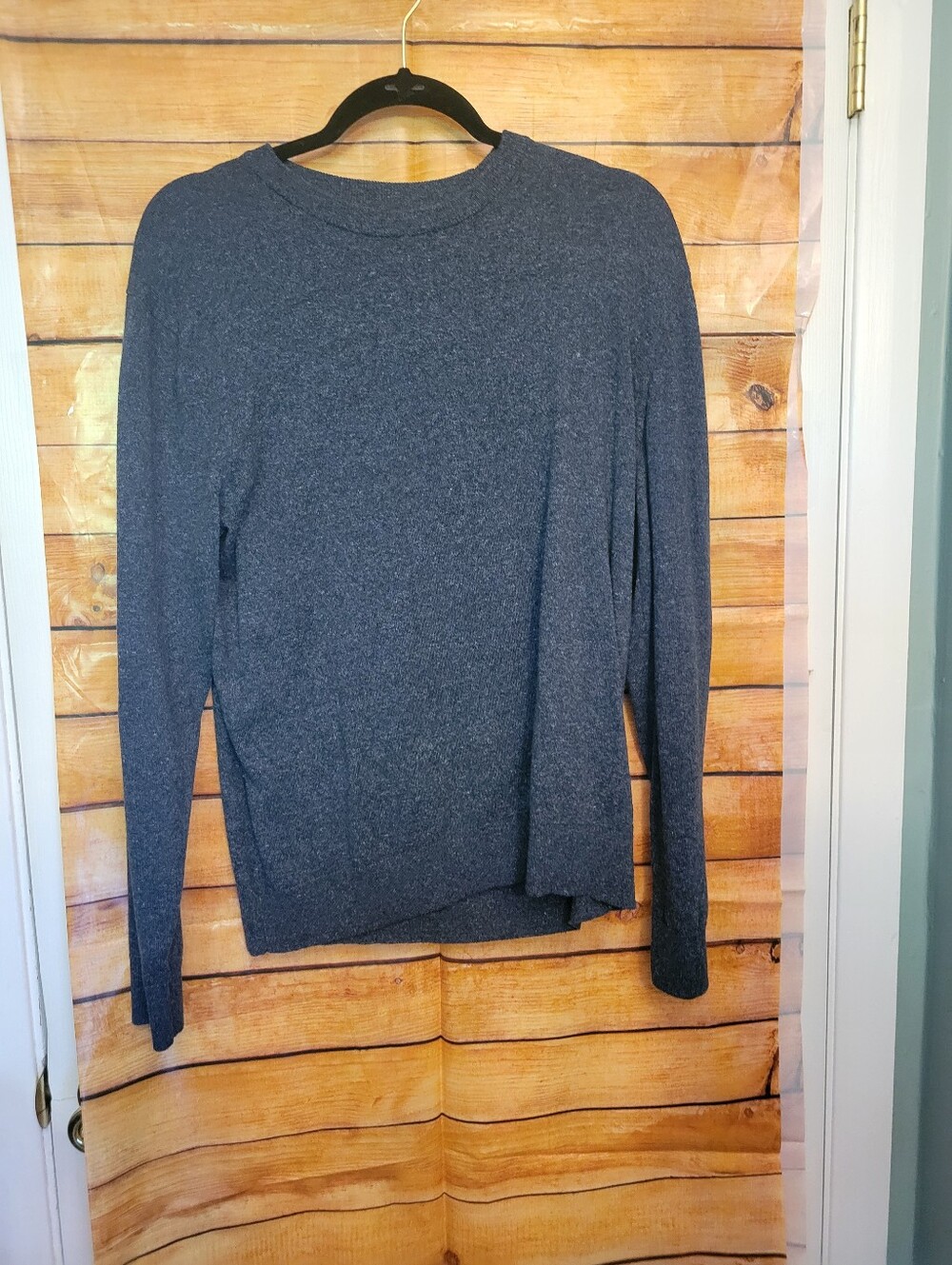 Men's Dark Gray Crewneck Sweater - Classic Casual L